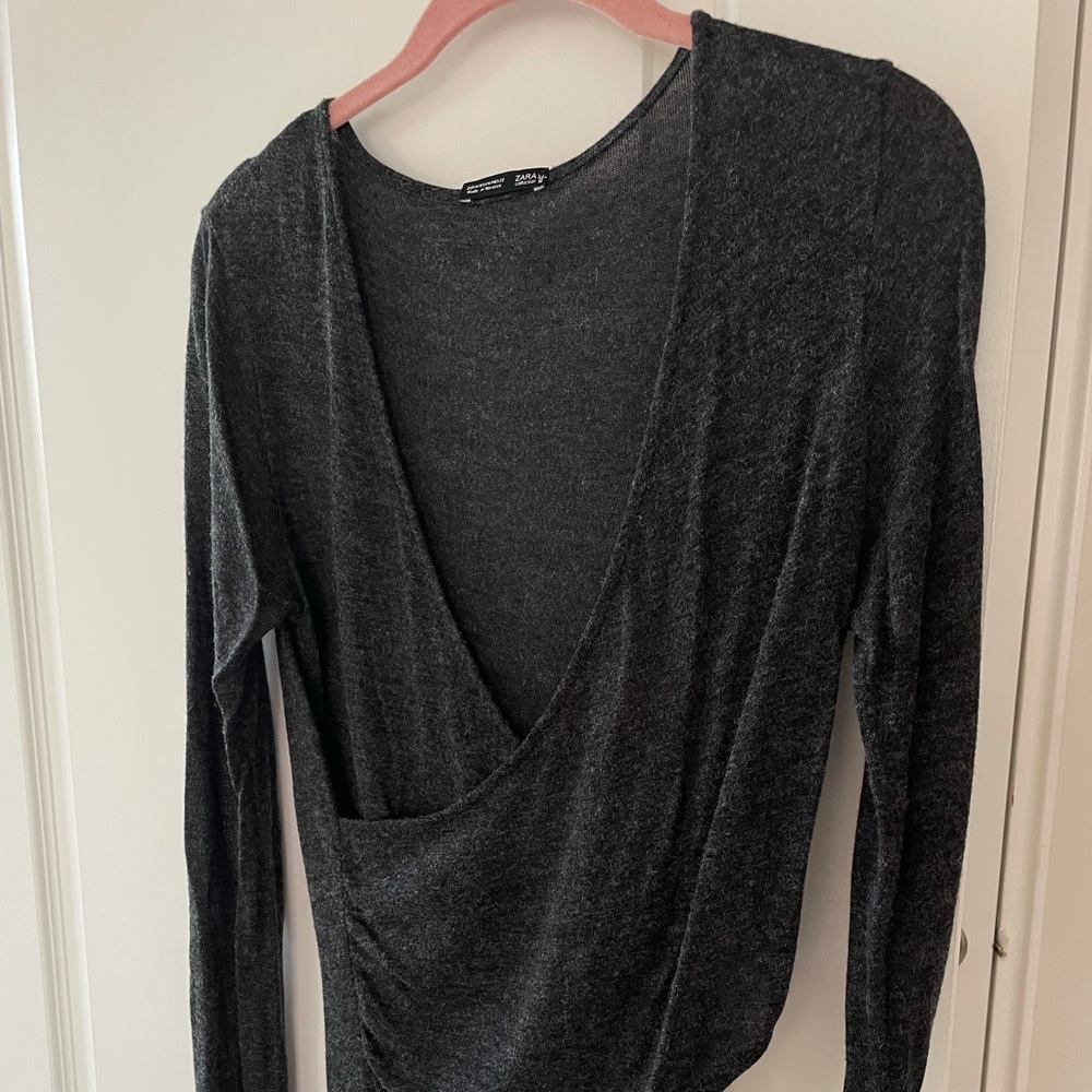 Zara knit bodysuit